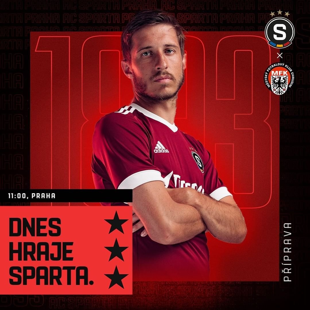 ? První přípravné utkání roku 2022 je tady! 

Na Strahově se hraje bez diváků, přímý přenos ale uvidíte na live.sparta.cz! ? #acsparta